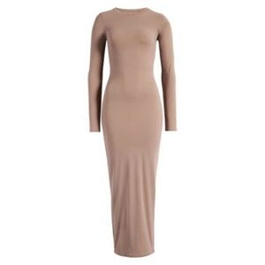 ✨Skims Everybody Crew Neck Long Sleeve Dress✨